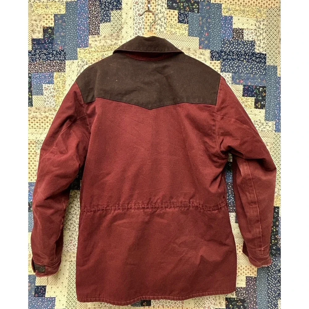 Maroon Brassada Elk Breeders Association Jacket